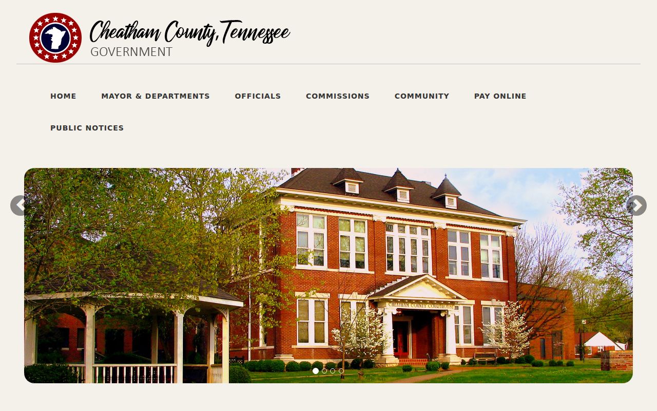 Cheatham County criminal history department directory